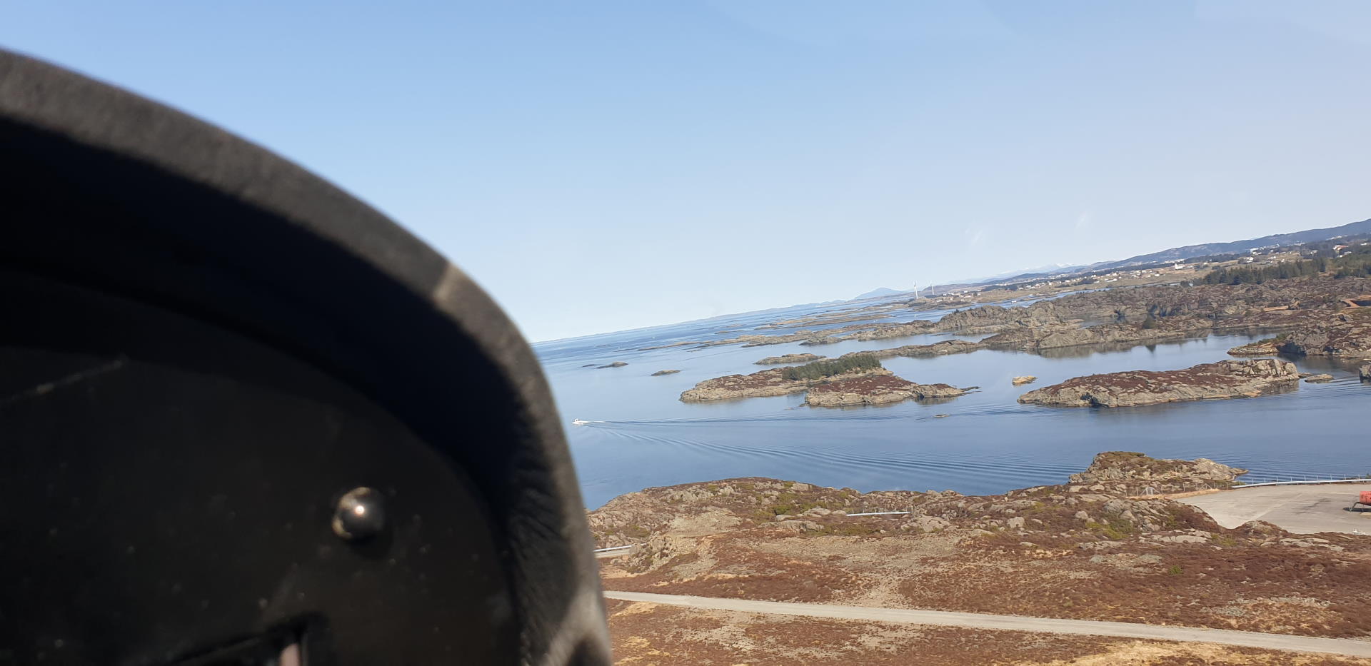 Avgang fra Karmøy i strålende solskinn