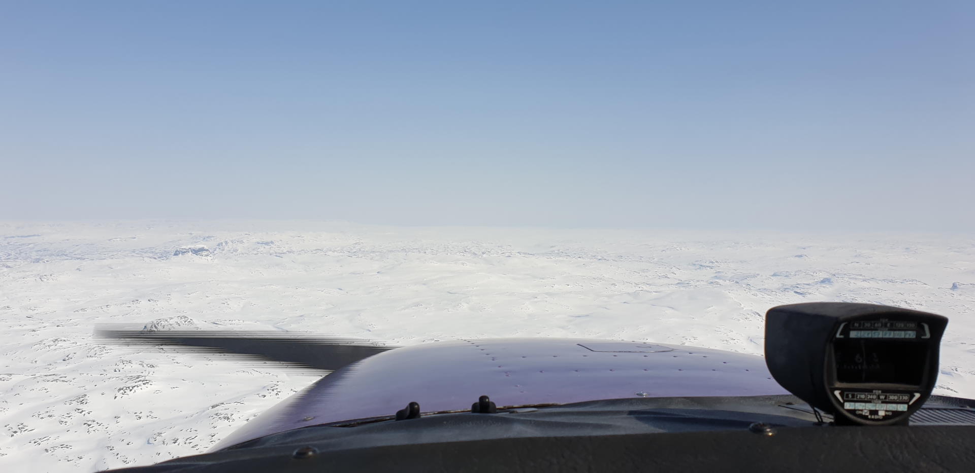 Hvitt så langt øyet kan se