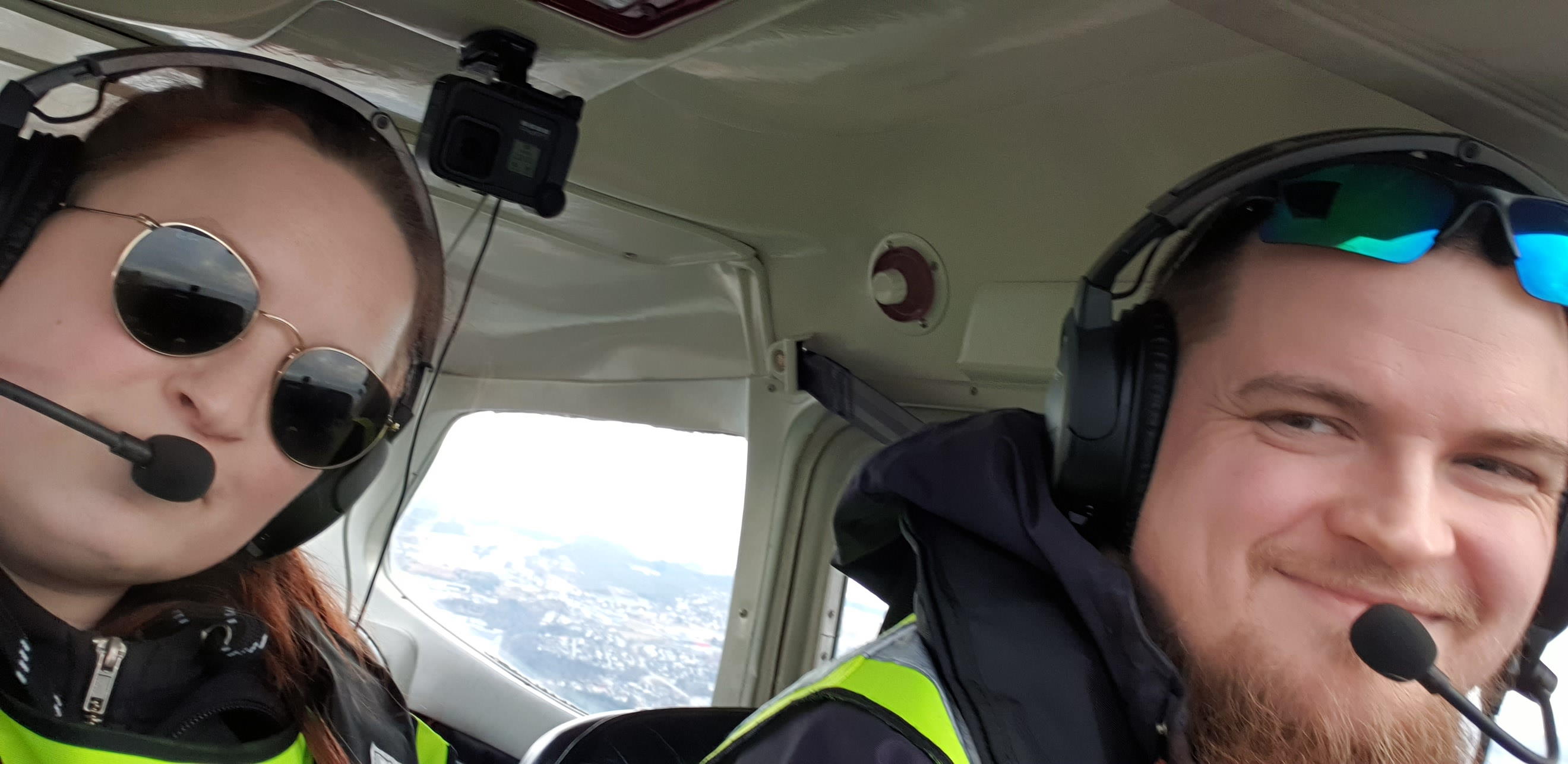 Første passasjer på egen tur