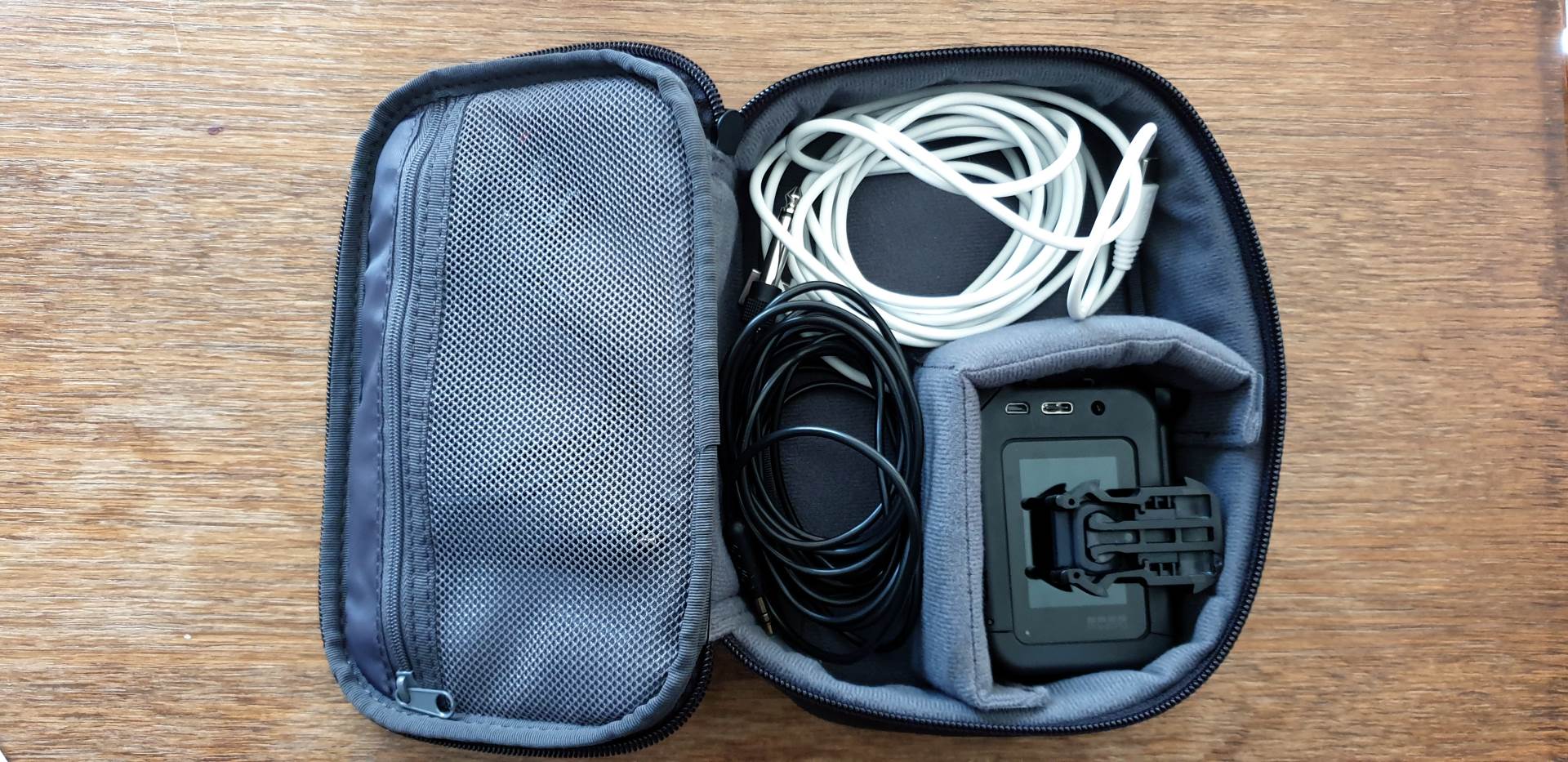 GoPro i oppbevaringsveske