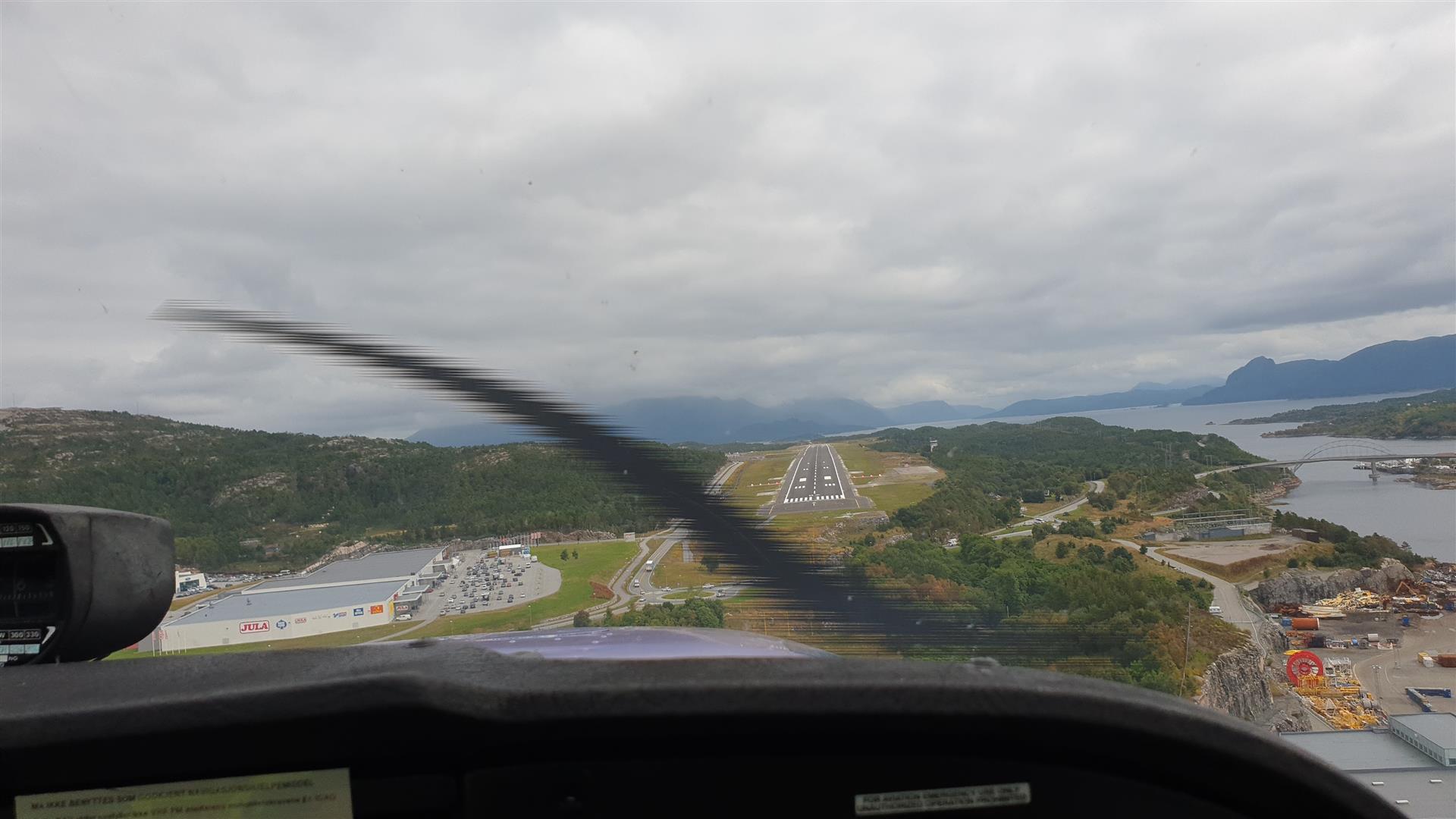 På vei ned mot Kvernberget